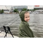 Hanorac de Copii Navitas Core Kids Green Zip Hoody