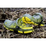 Papuci Black Cat Cat Clogs, Galben/Verde