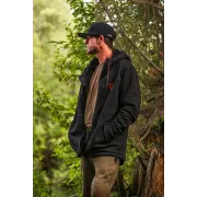 Hanorac Fox Sherpa Hoody, Black/Orange