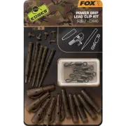 Kit Monturi Fox Edges Power Grip Lead Clip Camo, 5x5buc/set