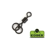 Vartej Fox Edges Double Ring Swivel Nr.7, 8buc/plic