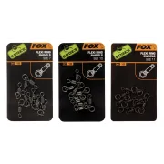 Vartej Fox Edges Flexi Ring Swivel, 10buc/plic