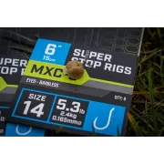 Riguri Matrix MXC-3 Barbless Super Stop Rigs, 15cm, 8buc/plic
