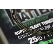 Fir Textil Cu Camasa Korda Dark Matter Super-Heavy Tungsten Coated Hooklink Weed Green, 10m