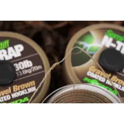 Fir Textil Korda N-Trap Semi Stiff, Gravel Brown, 20m