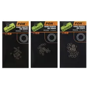Inele Fox Edges Kuro Coated Rig Rings, 25buc/plic
