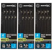 Riguri Matrix MXC-3 Barbless Bait Band Rigs, 10cm, 8buc/plic