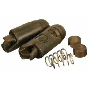 Sistem Clips Korda Plumb Pierdut Heli Safe Lead Release Verde, 2buc/blister