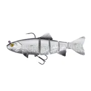 Swimbait FOX Rage Replicant Jointed, UV Silver Bait Fish, 18cm, 80g