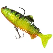 Swimbait FOX Rage Replicant Jointed, UV Perch, 18cm, 80g