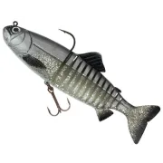 Swimbait FOX Rage Replicant Jointed, UV Silver Bait Fish, 18cm, 80g