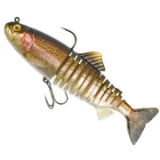 Swimbait Fox Rage Replicant Trout Jointed, Supernatural Rainbow Trout, 23cm, 130g
