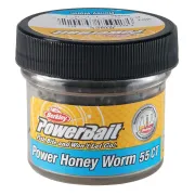 Naluca Berkley PowerBait Power Honey Worm Black, 60g, 25buc/borcan
