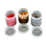 Set 6 Borcane Plastic Fox Tubs Full Size Clear CAC393