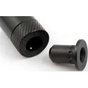 Conector Rapid Fox Black Label QR Adaptor, Negru, 2buc/blister