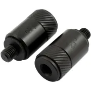 Conector Rapid Fox Black Label QR Adaptor, Negru, 2buc/blister