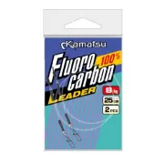Struna Fluorocarbon Kamatsu Fluorocarbon Leader, 30cm, 0.60mm , 2buc/plic