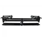 Rod Pod Meccanica Vadese Nick 95 Black Tubes & Black Joints, 4 Posturi