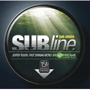 Fir Monofilament Korda Subline Fast Sinking, Green, 1000m