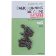 Inel Atasare Plumb Korum Camo Running Rig Clips, 8buc/plic