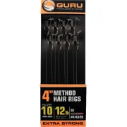 Monturi Guru Speedstop Method Hair Rigs, 10cm, 8buc/plic