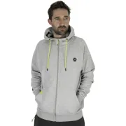 Hanorac Matrix Full Zip Hoody Black Edition, Grey/Lime