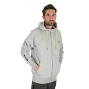 Hanorac Matrix Full Zip Hoody Black Edition, Grey/Lime