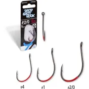 Quantum 4Street Drop Shot Hook Black Red, Nr.4