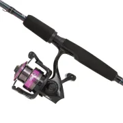 Combo Spinning Abu Garcia Gen Ike, Lanseta Gen Ike 802ML 2.44m/15-40g/2buc + Mulineta Gen Ike 30