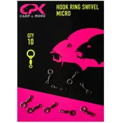 Micro-Vartej cu Anou CPK Hook Ring Swivel Micro, 10buc/plic