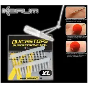Opritoare Korum Quick Stops, Standard Galben & Maro