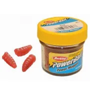 Viermi Artificiali Berkley PowerBait Maggot, Culoare Rosu