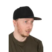 Sapca Fox Black/Camo Flat Peak Snapback Cap