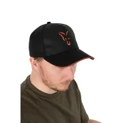 Sapca Fox Collection Baseball Cap Black & Orange