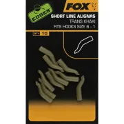 Line Aligner Short Size Fox Edges Trans Khaki, 10buc/plic
