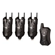 Set Avertizori-Senzori Pescuit ZFish Merkur Bite Alarm Wireless + Statie , 3+1