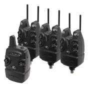 Set Avertizori-Senzori Pescuit Zfish Helios Bite Alarm + Statie Wireless , 3+1