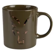 Cana Ceramica Fox Green & Camo Head Ceramic Mug