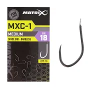 Carlige Matrix MXC-1 Barbless Spade End, 10buc/plic