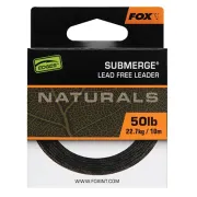 Fir Textil Fox Edges Naturals Submerge Leader, 10m/22.7kg/50lb