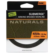 Fir Textil Fox Submerge Naturals Braid, Green, 600m, 0.25mm, 45lb/20.4kg
