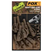Fox Edges Camo Lead Clip + Pegs, marimea 7