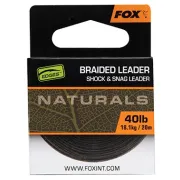 Fir Textil Inaintas FOX Edges Naturals Braided Leader, 20m