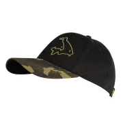 Sapca Avid Carp Black and Camo Cap