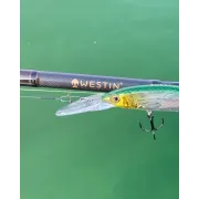 Vobler Westin Jerkbite SR, 9cm, 8g, Suspending, Firetiger Flash