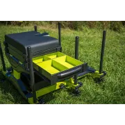 Scaun Modular de Pescuit la Feeder Matrix S25 Pro Superbox Lime Edition