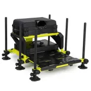 Scaun Modular de Pescuit la Feeder Matrix S25 Pro Superbox Lime Edition