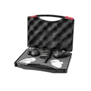 Set Avertizori-Senzori Pescuit  Delphin Roler Shock Montabile pe Lanseta + Statie , 3+1