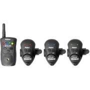 Set Avertizori-Senzori Pescuit  Delphin Roler Shock Montabile pe Lanseta + Statie , 3+1