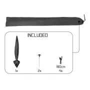 Umbrela Pescuit Delphin ATOMA RaceShad, Ø=250cm